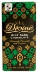 Divine Chocolate Dark With Mint Crisps (10x3.5 Oz)