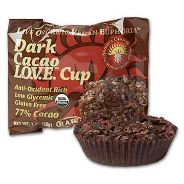Sedona Chocolate Superfoods Og1 Love Cup Dark (12x1Oz)