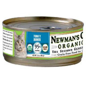 Newman's Own Organics Turkey Grain Free Cat (24x5.5OZ )