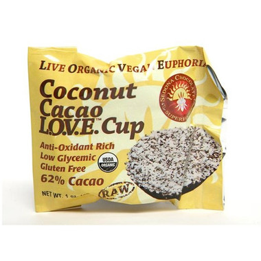 Sedona Chocolate Superfoods Og1 Love Cup Coconut (12x1Oz)