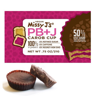 Missy Peanut Butter Jelly Cup Carob (12x0.75Oz)