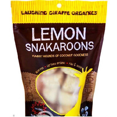 Laughing Giraffe Organics Lemon Snakaroons (8x6OZ )