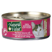 Natural Value Tuna/Mackerel Cat (24x5.5OZ )