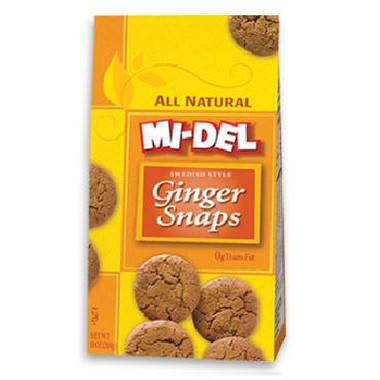 Mi-Del Ginger Snaps (12x10 Oz)