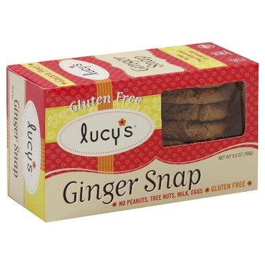 Lucy's Ginger Snap Cookies (8x5.5 Oz)