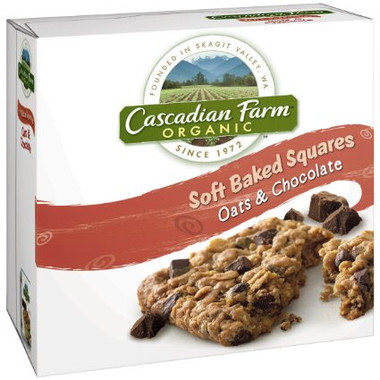 Cascadian Farm Organic Oat Chocolate Baked Squares (12x6CT)