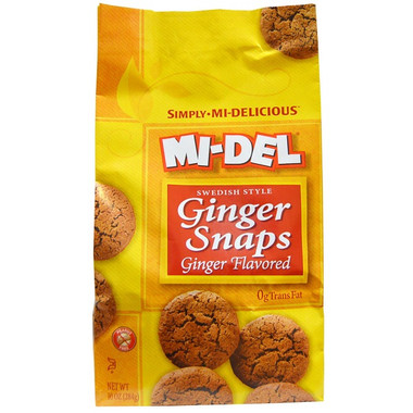 Mi-Del Ginger Snaps (12x10Oz)