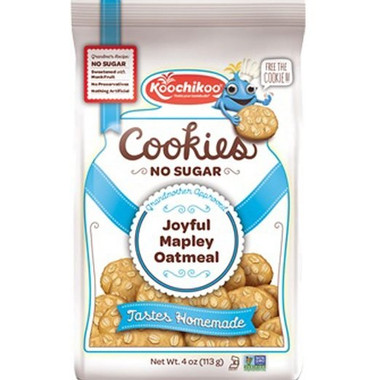 Koochikoo Joyful Maply Oatmeal Cookies (6x4Oz)