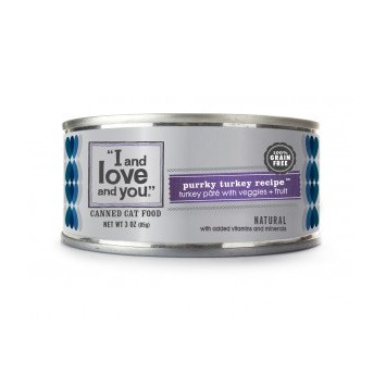 I And Love And You Cat Purrky Turkey Wet (24x3Oz)