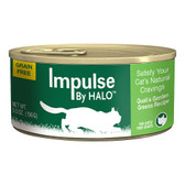 Halo Impulse Cat Quail Green Wet (12x5.5Oz)