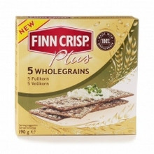 Finn Crisp 5 Wholegrains Thin Crisps (9x6.7 Oz)