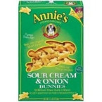 Annie's Homegrown Sour Cream & Onion Bunny Cracker (12x7.5 Oz)