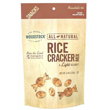 Woodstock Rice Cracker Mix (8x6 Oz)