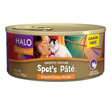 Halo Spot Cat Grainfree Chicken (12x5.5Oz)