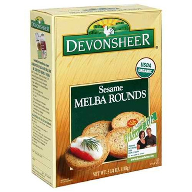 Devonsheer Sesame Melba Rounds (12x5.25 Oz)