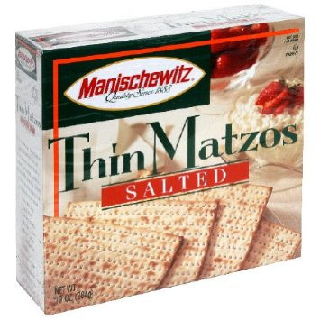 Manischewitz Matzo, Thin Salted (12x10 OZ)