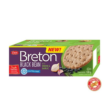 Breton Dare Black Bean Onion & Garlic (6x4.2Oz)