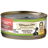 Newman's Own Organics Chicken Salmon Cat (24x3Oz)