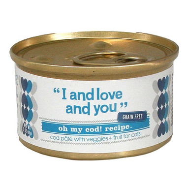 I And Love And You Cat Canned Cod Pate (24x3Oz)