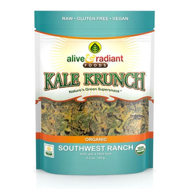 Alive & Radiant Foods Kale Krunch Ranch (12x2.2OZ )