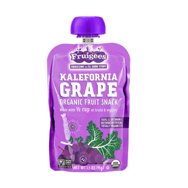 Fruigees Og2 Kale Grape Squeeze pack (6x3.5Oz)