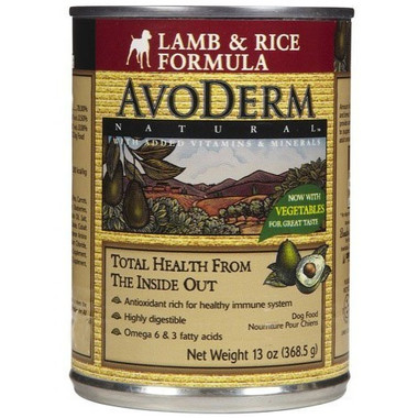 Avoderm Lamb Rice Can Dog (12x13OZ )