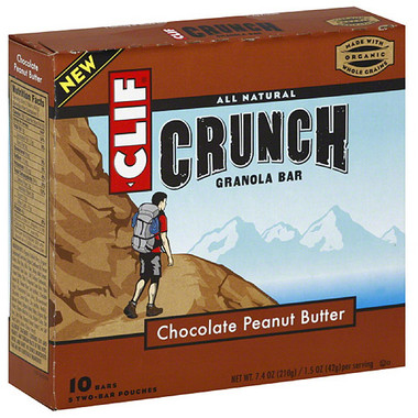 Clif Bar Organic Crunch Chocolate Peanut Butter (12x7.4 Oz)