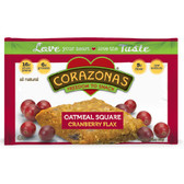 Corazonas Oatmeal Squares Cranberry Flax (12x1.76 Oz)