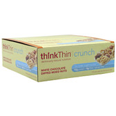 Think Thin Crunch White Chocolate Dipped Mixed Nuts (10x1.41 Oz)