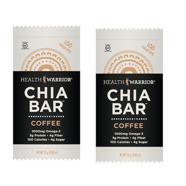 Health Warrior Coffee Chia Bar (15x0.88OZ )