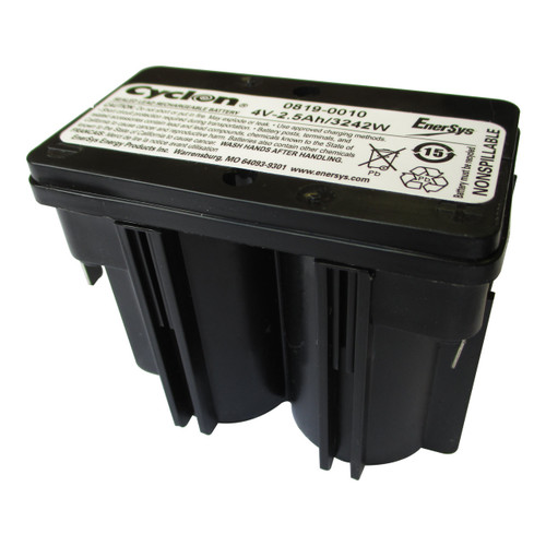 0819-0010 Enersys Cyclon Monobloc Battery 4V 2.5Ah