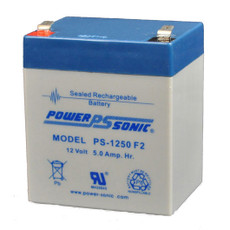 Power-sonic PS-1250 F2 Battery - 12V 5.0Ah SLA