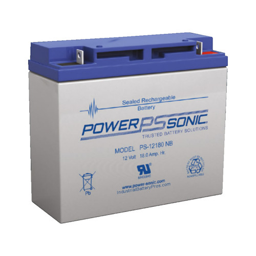 PS-12180 NB Power Sonic Battery - 12V 18Ah (Nut & Bolt)