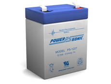Power-sonic PS-1227 Battery - 12 Volt 2.7 Amp Hour Sealed Lead Acid