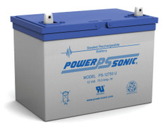 Power-sonic PS-12750 U Battery - 12 Volt 75.0 Amp Hour