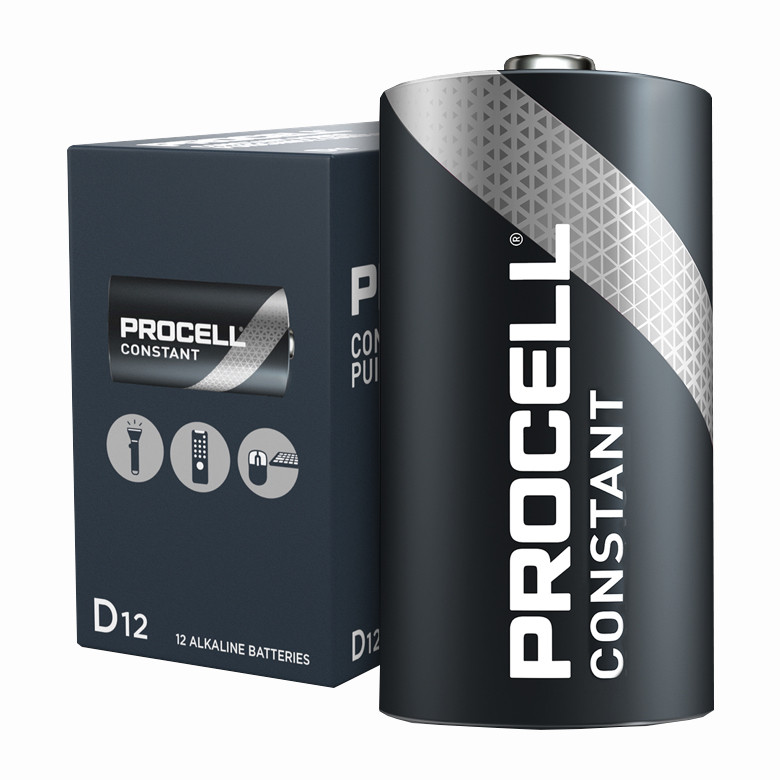 PC1300 PROCELL D-CELL BATTERY 12-CT