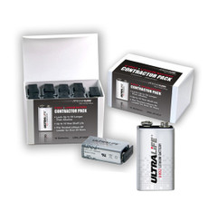 U9VLJP10CP - U9VLJP10 Ultralife 9 Volt Lithium Battery - (10 Pack)