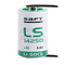 Saft LS14250 ST Battery 3.6V 1200mAh Lithium 1/2AA w/Solder Tabs