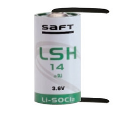 Saft LSH14 CN Battery C Cell Lithium- Solder Tabs