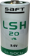 Saft LSH20 Battery - 3.6V 13Ah D Cell