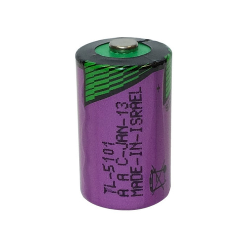 Tadiran TL-5101 - TL-5101/S Battery - 3.6V 950mAh 1/2AA Lithium