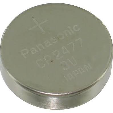 PANASONIC BATTERIES CR2477 BATTERY, LITHIUM, 3V, COIN CELL (5 pieces) 