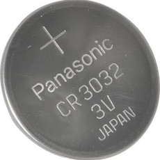 Panasonic CR3032 Battery - 3 Volt 500mAh Lithium Coin Cell