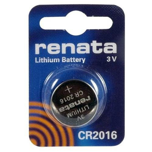 Renata CR2016 Battery - 3 Volt 90mAh Lithium Coin Cell