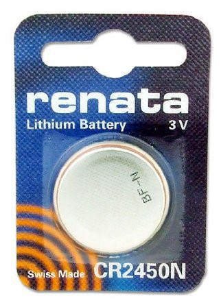 Renata CR2450N Battery - 3 Volt 540mAh Lithium Coin Cell