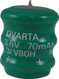 Varta 3/V80H, 55608-303-015 Battery - 3.6 Volt 80mAh NiMH Pack