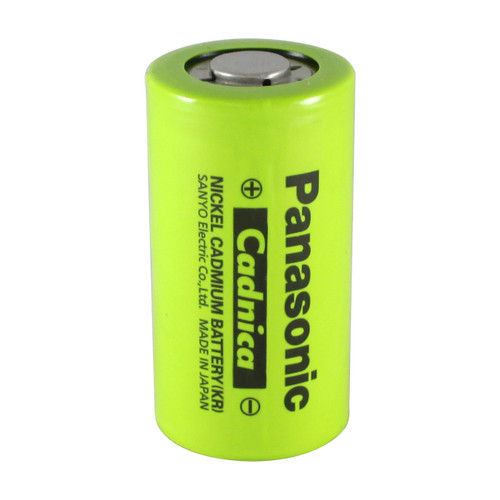 Panasonic N-3000CR C Cell NiCd Battery - 1.2 Volt 3000mAh Flat Top