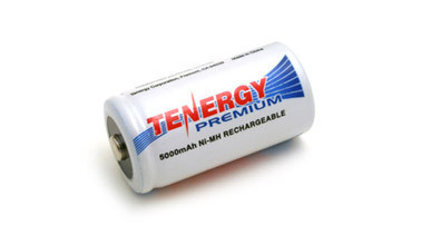 Tenergy 10208 C Cell Ni-MH Rechargeable Battery - 1.2V 5000mAh