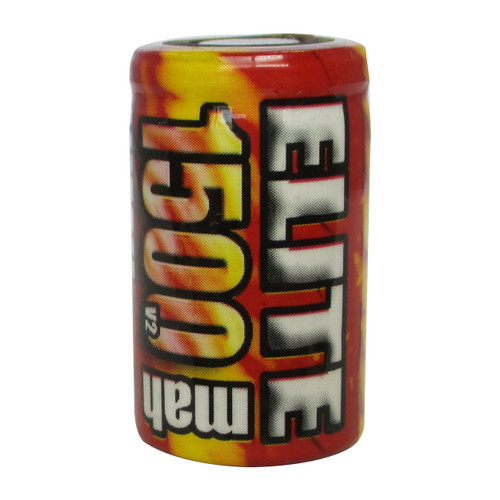 Elite 1500 1.2V 1500mAh Ni-MH Rechargeable 2/3A Battery - 50 Pieces