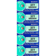 Sony SR626SW - 377 Button -  Watch Battery (5 Pack)
